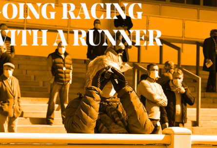 Going racing with a runner image